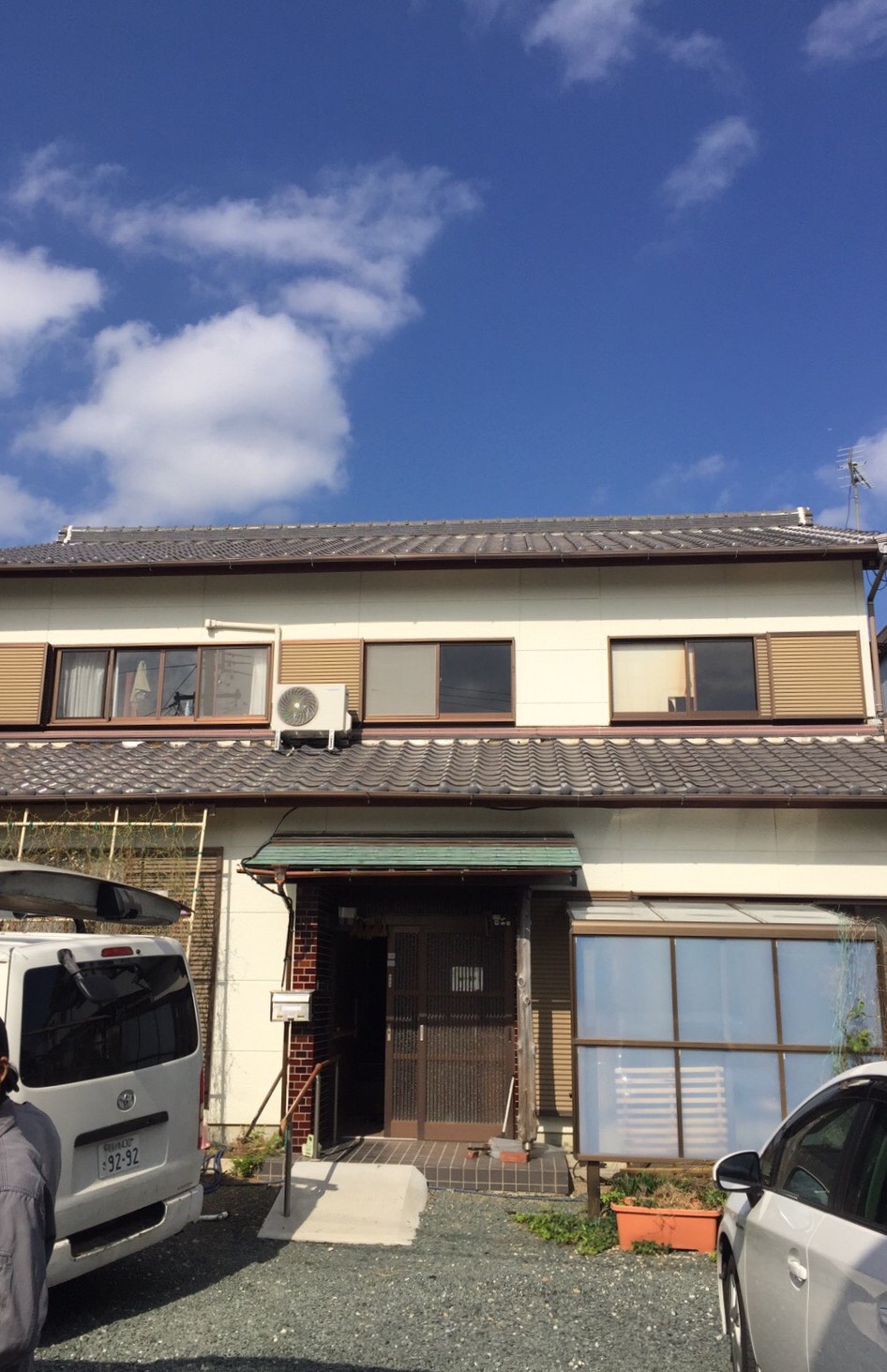 京都府福知山市 M様邸で外壁塗装の設置工事をしました エコの王様