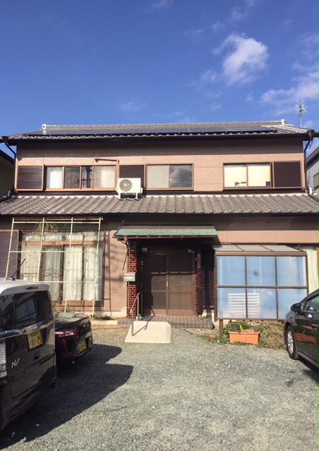 京都府福知山市 M様邸で外壁塗装の設置工事をしました エコの王様