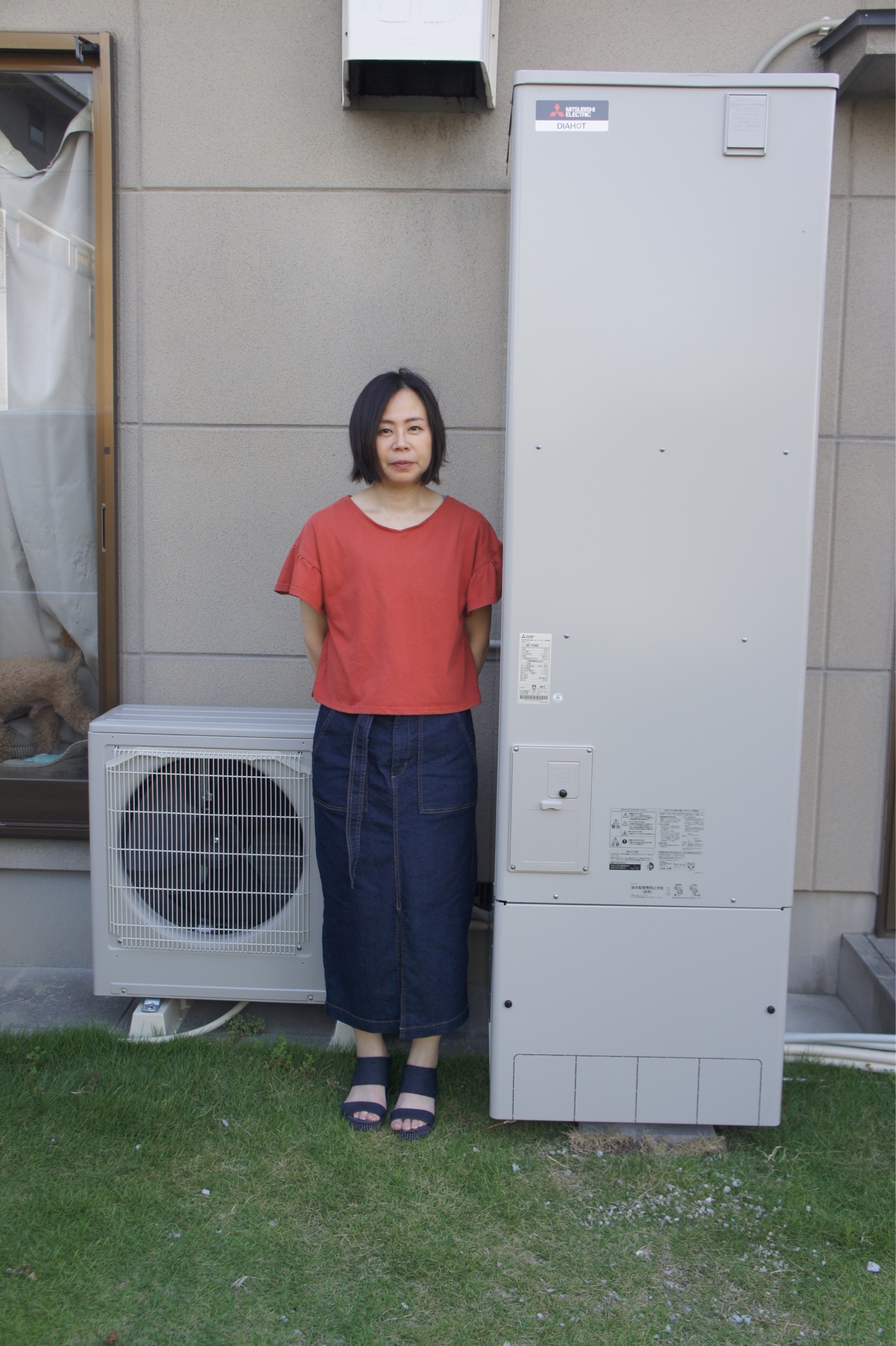 大阪府摂津市 M様邸様から三菱エコキュート設置工事のお声をいただきました エコの王様