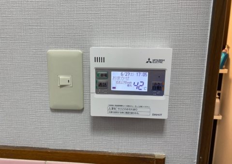 大阪府三菱エコキュートSRT-S374UZIHクッキングヒーターCS-G318MS施工後その他の写真2