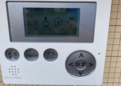 兵庫県田淵電機蓄電システムEIBS7CS-TL70-GF施工後その他の写真2