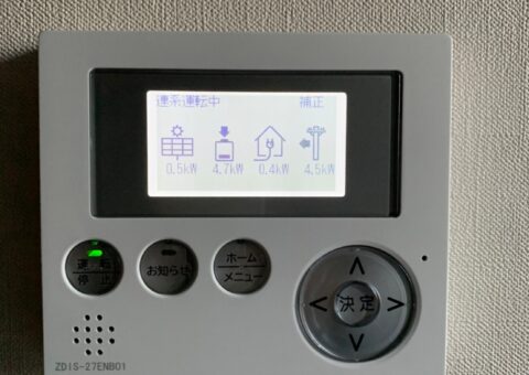 愛知県田淵電機蓄電システム　アイビス7EOF-LB70-TK施工後その他の写真1
