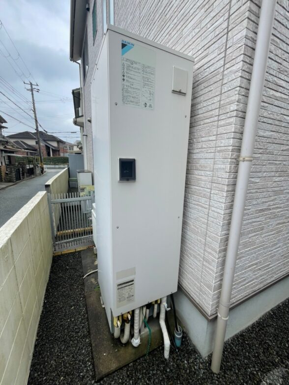 大阪府三菱エコキュートSRT-S465UA施工前の写真