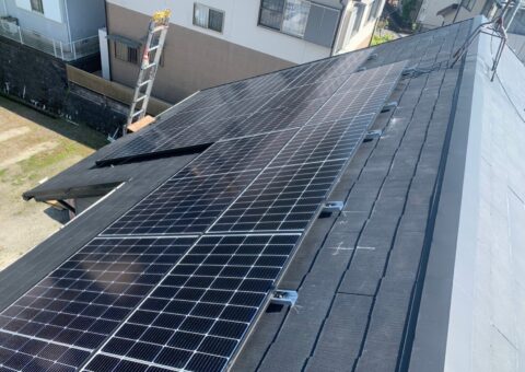 兵庫県　西脇市　W様邸　太陽光発電システム設置工事