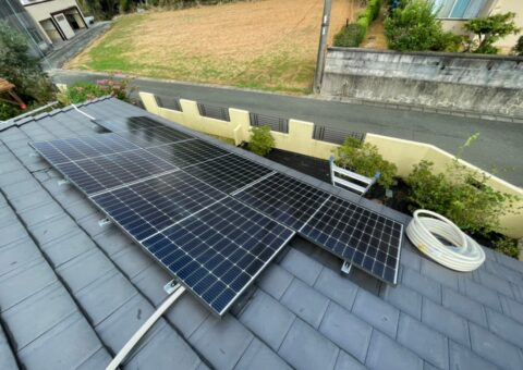 兵庫県　川西市　N様邸　太陽光発電システム設置工事