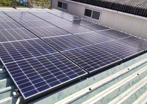 三重県　名張市　A様邸　太陽光発電システム設置工事