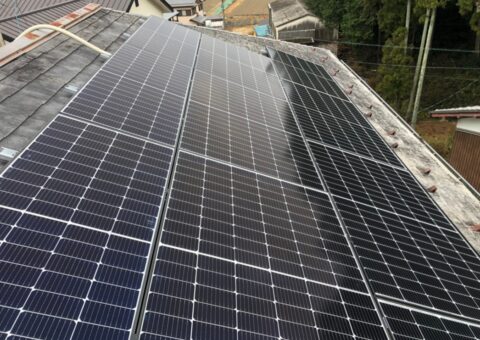 兵庫県　西脇市　H様邸　太陽光発電システム設置工事