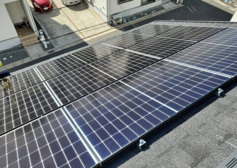 和歌山県　日高郡　K様邸　太陽光発電システム設置工事