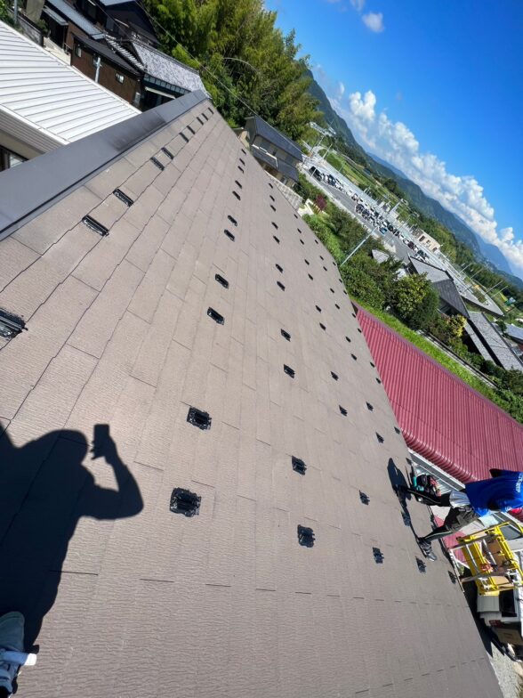 岐阜県Canadian Solar太陽光発電システムCS6R-410MS施工前の写真