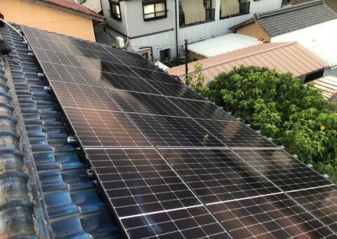 兵庫県　高砂市　M様邸　太陽光発電システム設置工事