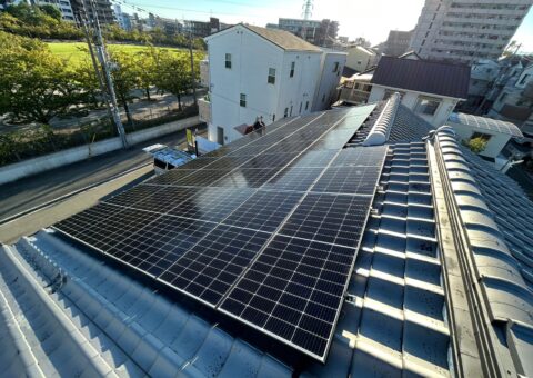 和歌山県　御坊市　G様邸　太陽光発電システム設置工事