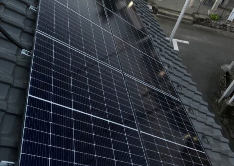 愛知県　西尾市　O様邸　太陽光発電システム設置工事　
